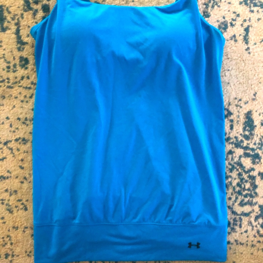 Blue size small under armour tank